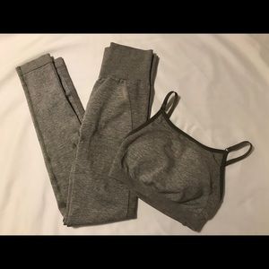 Gymshark flex high waisted leggings and sports bra